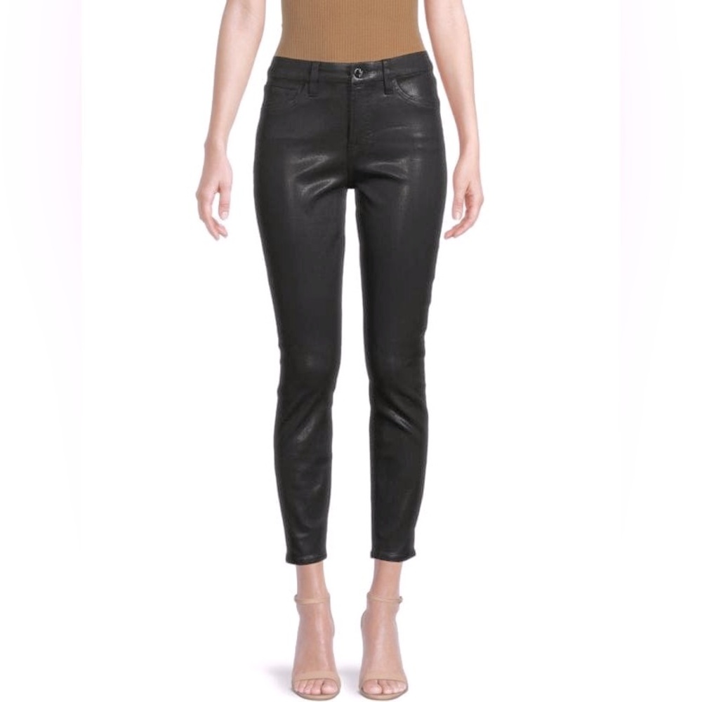 Jen7 by 7 for all Mankind Coated Ankle Skinny Jeans